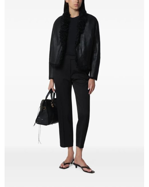 Arma Black Mooney Shearling Jacket