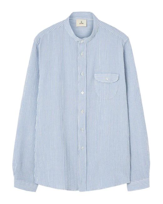 Camisa a rayas La Paz de hombre de color Blue