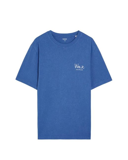 Wax London Blue Dean Graphic-Print T-Shirt for men