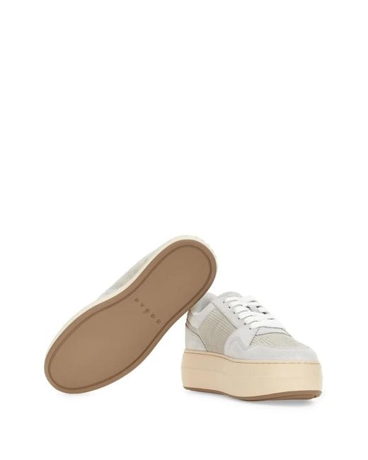 Hogan White Skyscraper Sneakers