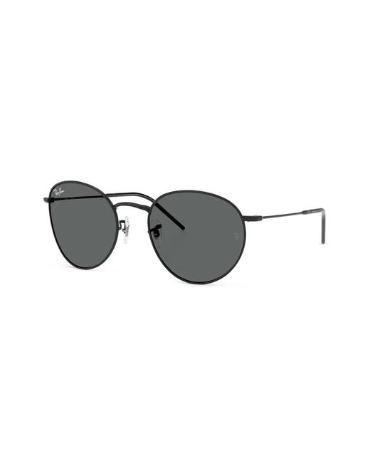 Ray-Ban Gray Round Reverse Sunglasses