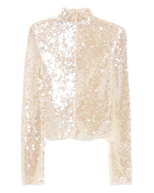 Monse Natural Sequin-E,Bellished Top