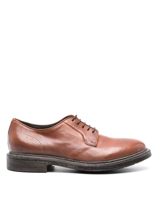 Moma Lace-up Leather Derby Shoes in Brown for Men | Lyst UK