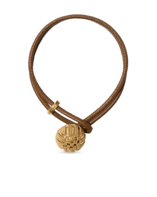 Burberry Armband Met Schuifsluiting in het Metallic