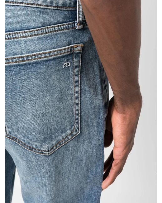 Vaqueros rectos Rag & Bone de hombre de color Blue