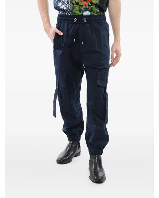 Balmain Klassische Cargohose in Blue für Herren