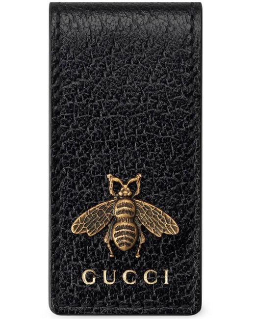 Gucci Portemonnaie mit Geldscheinklammer in Black für Herren
