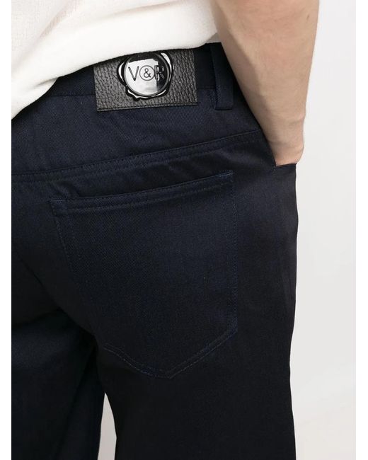 Viktor & Rolf Blue Knee-Length Denim Shorts for men