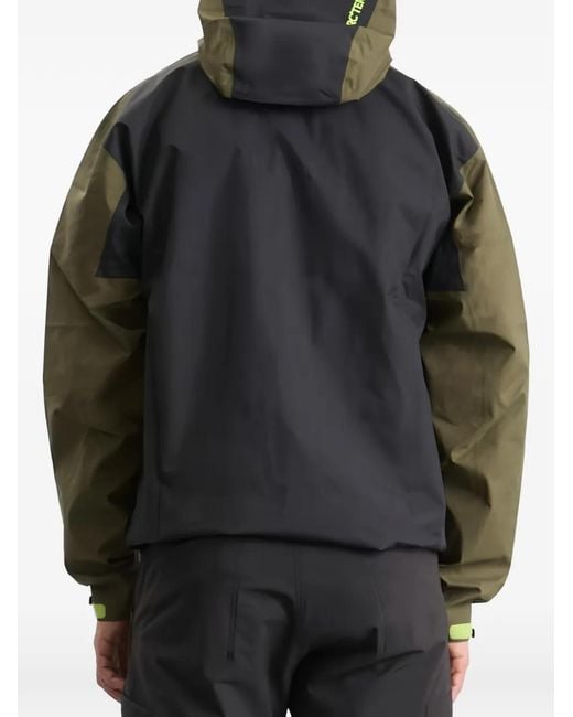 Arc'teryx Green Beta Two-Tone Hooded Jacket for men