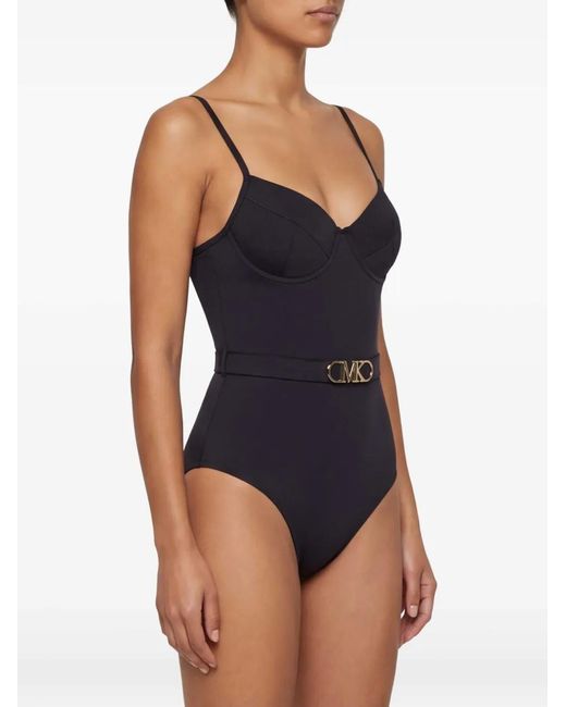 MICHAEL Michael Kors Black Maillot De Bain À Logo