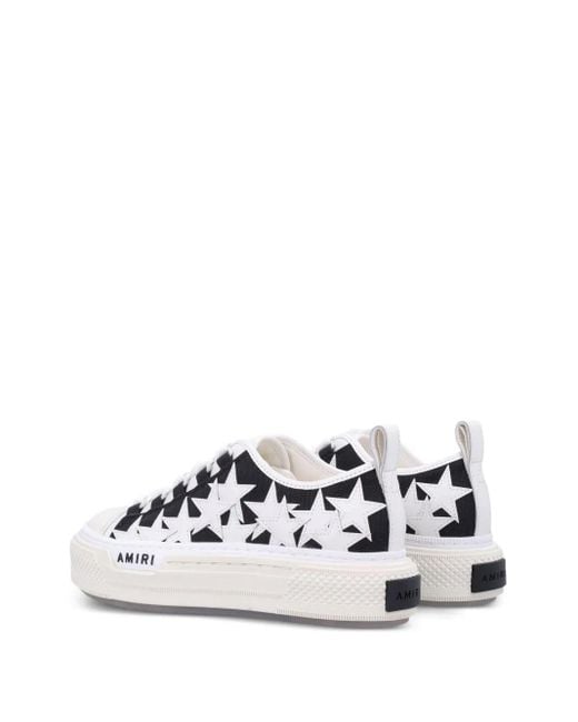 Amiri White Stars Low-Top Sneakers