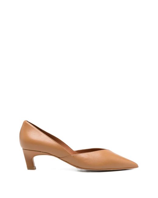 Angel Alarcon Brown Brizia Pointed-Toe Pumps
