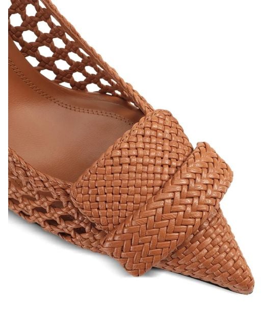 Sergio Rossi Brown Sr1 Braid Pumps