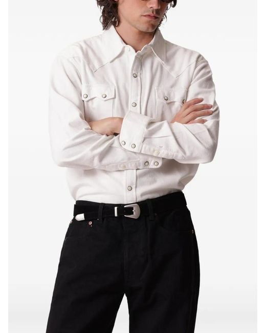Fortela Blue Josh Cotton Shirt for men