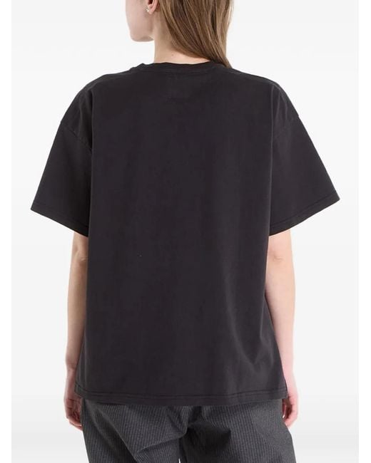 T-Shirt À Logo Roa en coloris Black