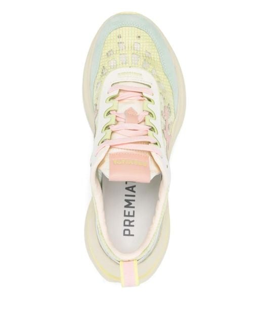 Premiata White Hill Sneakers