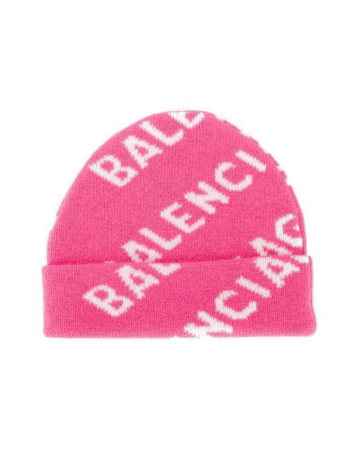 green balenciaga beanie