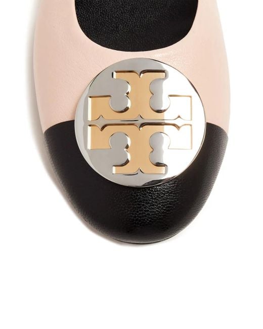 Tory Burch Natural Flat Shoes