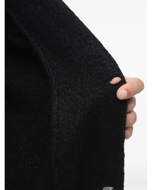 SUNHOUSE Black Single-Breasted Knit Blazer for men