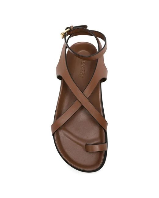 A.Emery Brown Jalen Flat Sandals