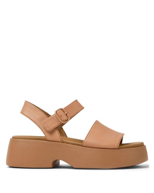 Camper Brown Tasha Sandals