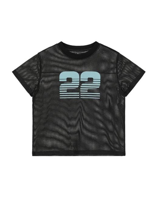 Rest&Recreation Black 22 Mesh T-Shirt