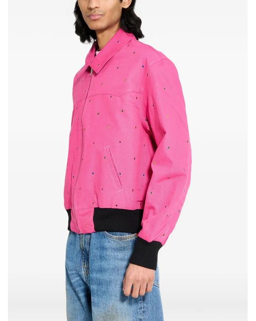 Sky High Farm Pink Studded Work Jacket