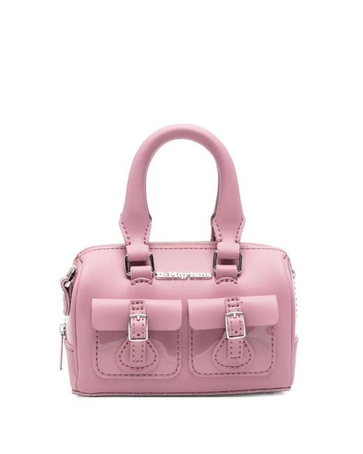 Dr. Martens Pink Buckle Pocket Tote Bag