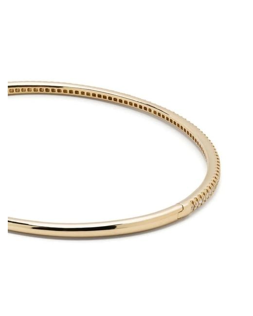 Mizuki Natural 14Kt Sea Of Beauty Diamond Bangle