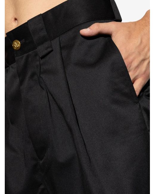 Willy Chavarria Black Borracho Shorts for men