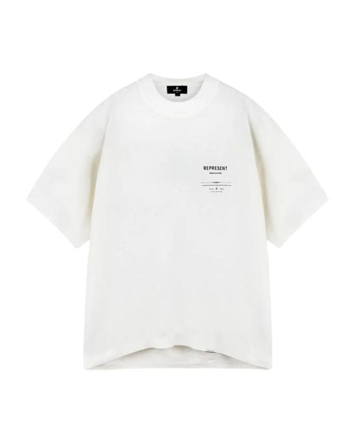 メンズ Represent Revere Manor Tシャツ White