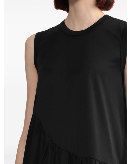 Comme des Garçons Black Asymmetric Midi Dress