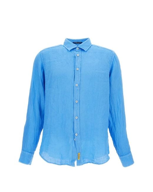 B.D. Baggies Blue Buttoned Shirt for men