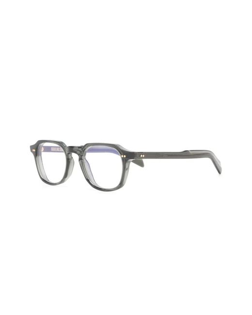 Cutler & Gross Blue Geometric-Frame Glasses