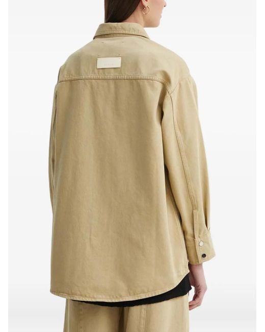 Aeron Natural Button-Fastening Patch-Pocket Shirt Jacket