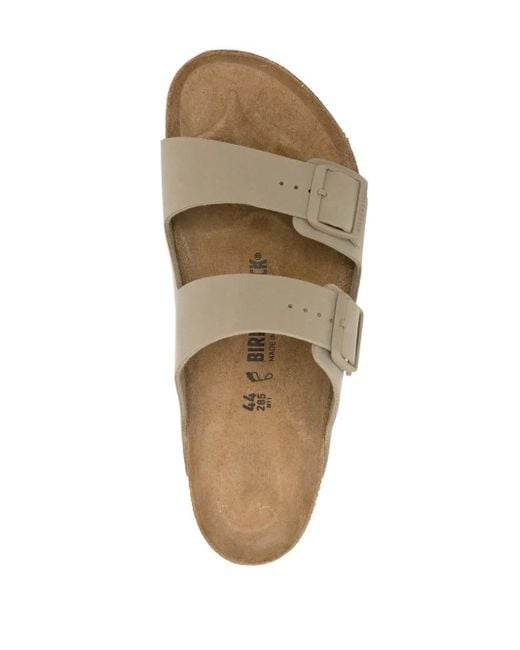 Birkenstock White Arizona Leather Sandals for men