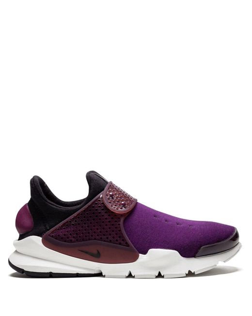 Nike Sock Dart Tech Fleece Sneakers in Purple for Men | Lyst Australia