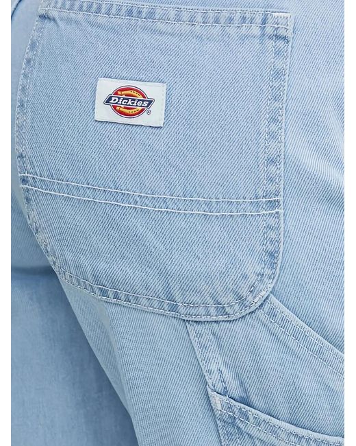 Dickies Blue Five-Pockets Cotton Jeans