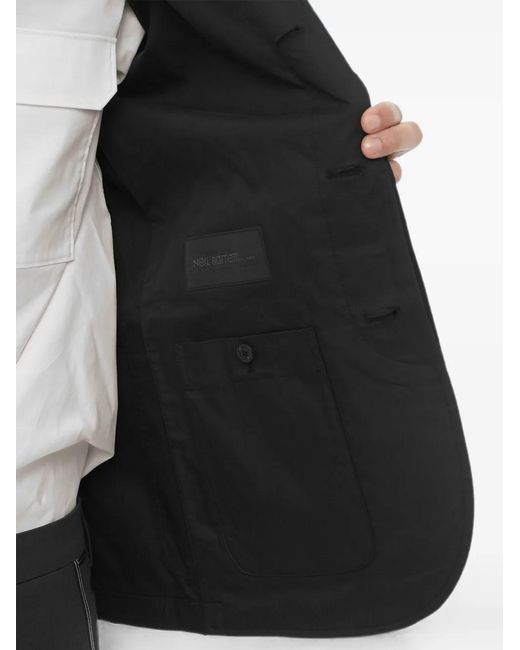 Neil Barrett Black Slim-Fit Single-Breasted Jacket for men