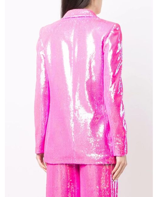 Blazer À Sequins Philipp Plein en coloris Pink