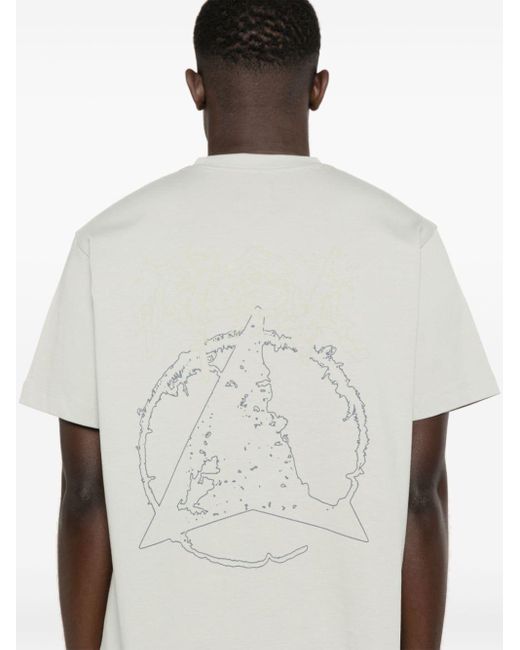 T-shirt con stampa di Roa in White da Uomo