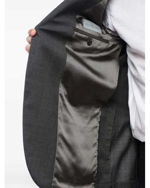 Corneliani Gray Single-Breasted Blazer for men