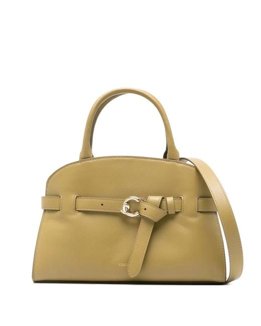 Coccinelle Metallic Buckle-Detail Tote Bag
