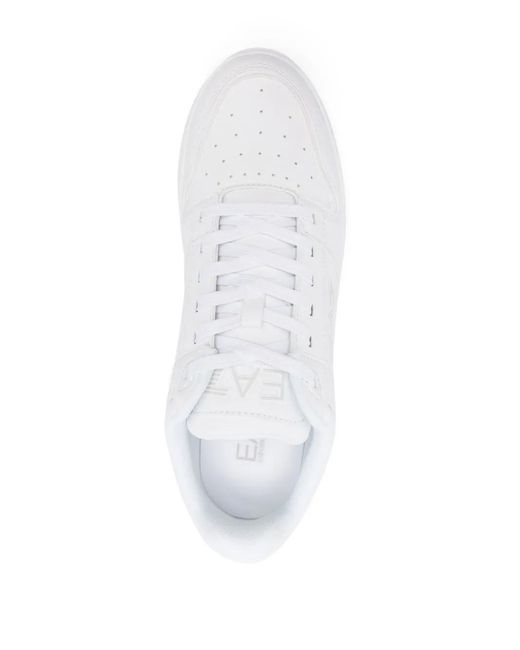 Baskets À Logo Embossé EA7 pour homme en coloris White