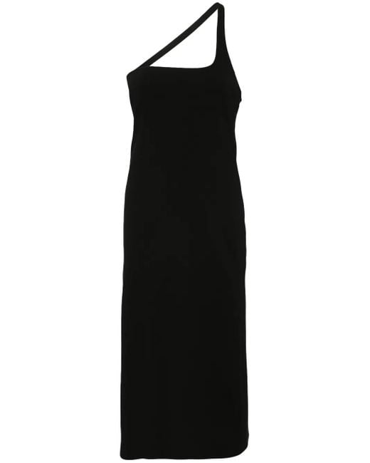 Gauchère Black Halterneck Midi Dress