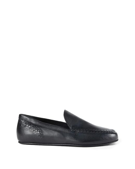 Ann Demeulemeester Urbi Stitch Detail Loafers in Blue for Men | Lyst