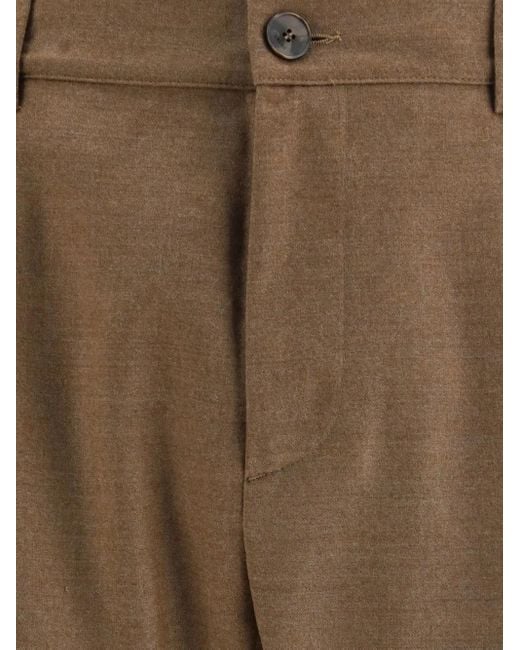 Cruna Hose mit Faltendetails in Brown für Herren