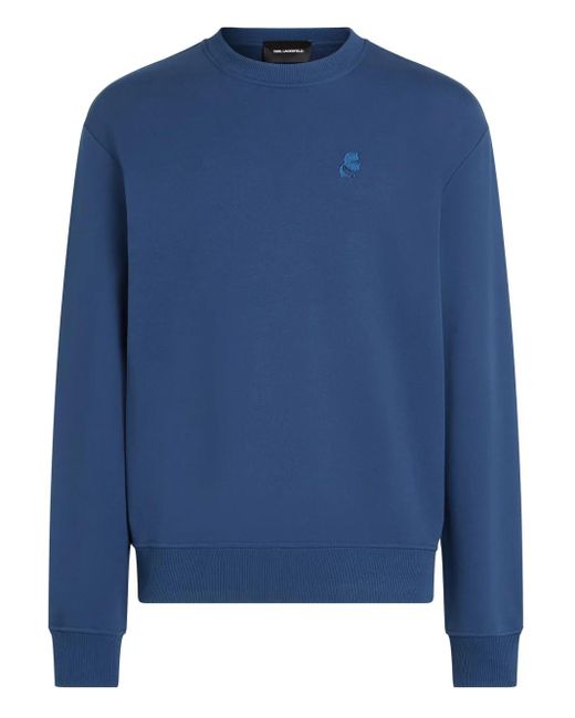 メンズ Karl Lagerfeld Kameo プルオーバー Blue