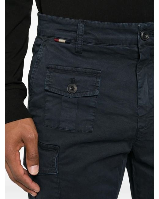 Mason's Blue George Cargo Pants for men