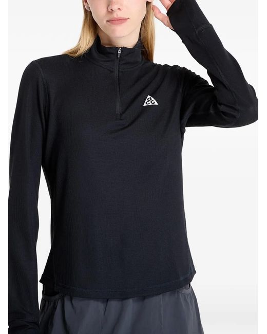 Nike Black Acg Dri-Fit 1/2-Zip Top